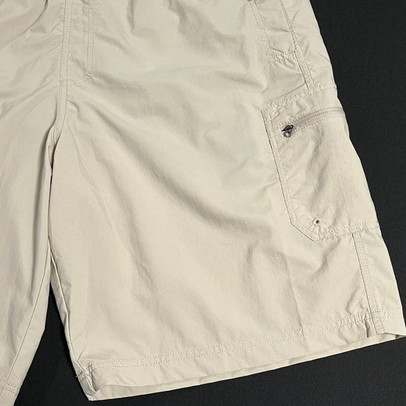 Columbia Mens Outdoors Shorts Size 40x11 Beige OMNI SHADE UPF50 Sun Protection - Picture 6 of 12